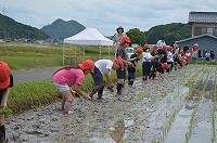 田植え（5年生）を開きます。