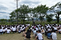 不審者対応訓練を開きます。
